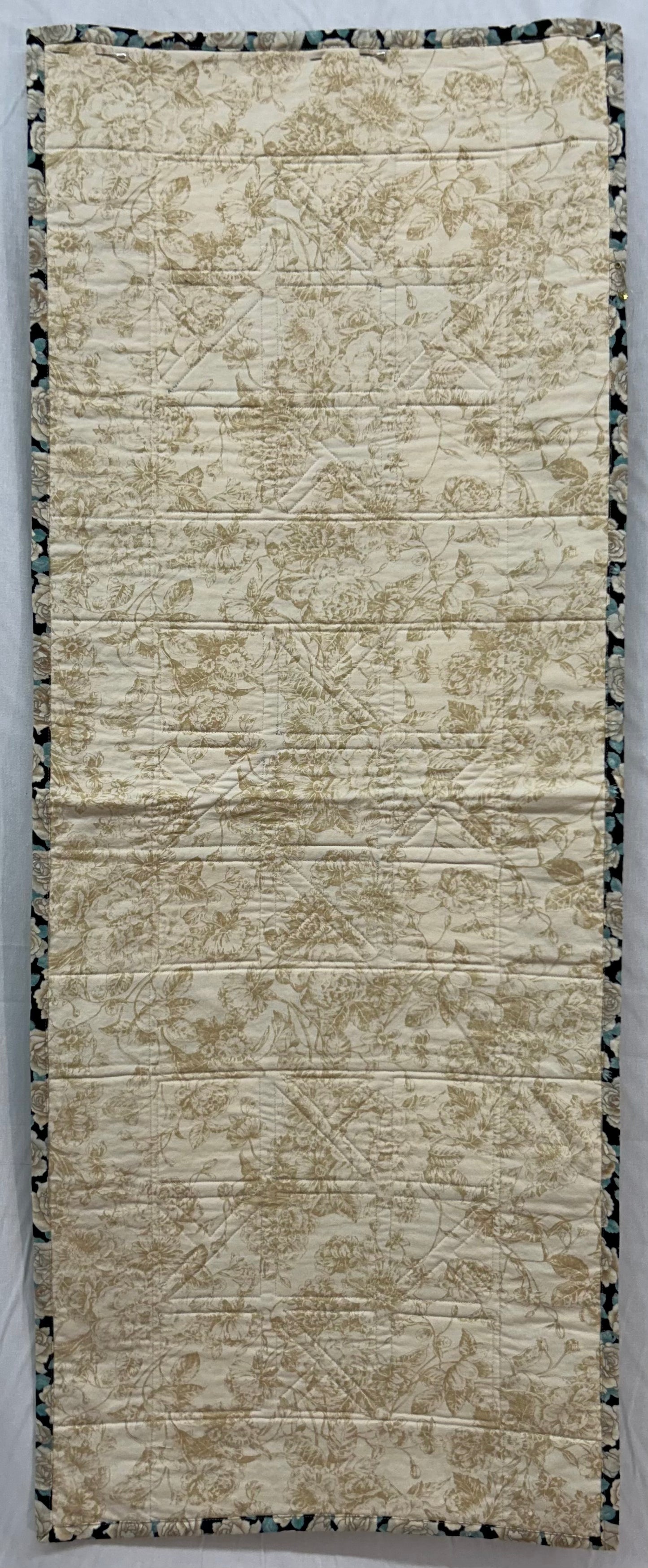 Black & Blue Table Runner