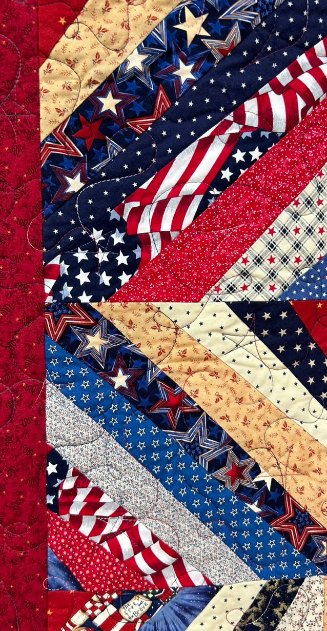 Patriotic Wonder Quilt (King)