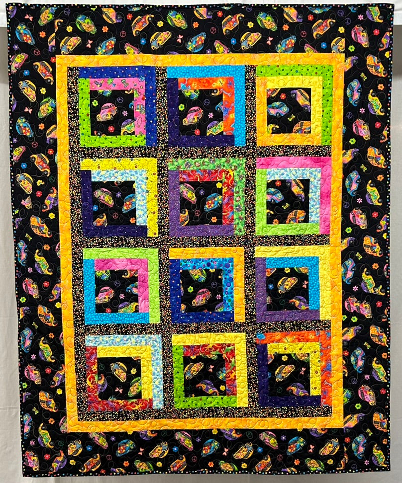 Volkswagon Bug Quilt (Baby)