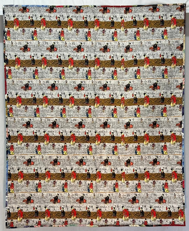 Japanese Bento Box Quilt (Full)