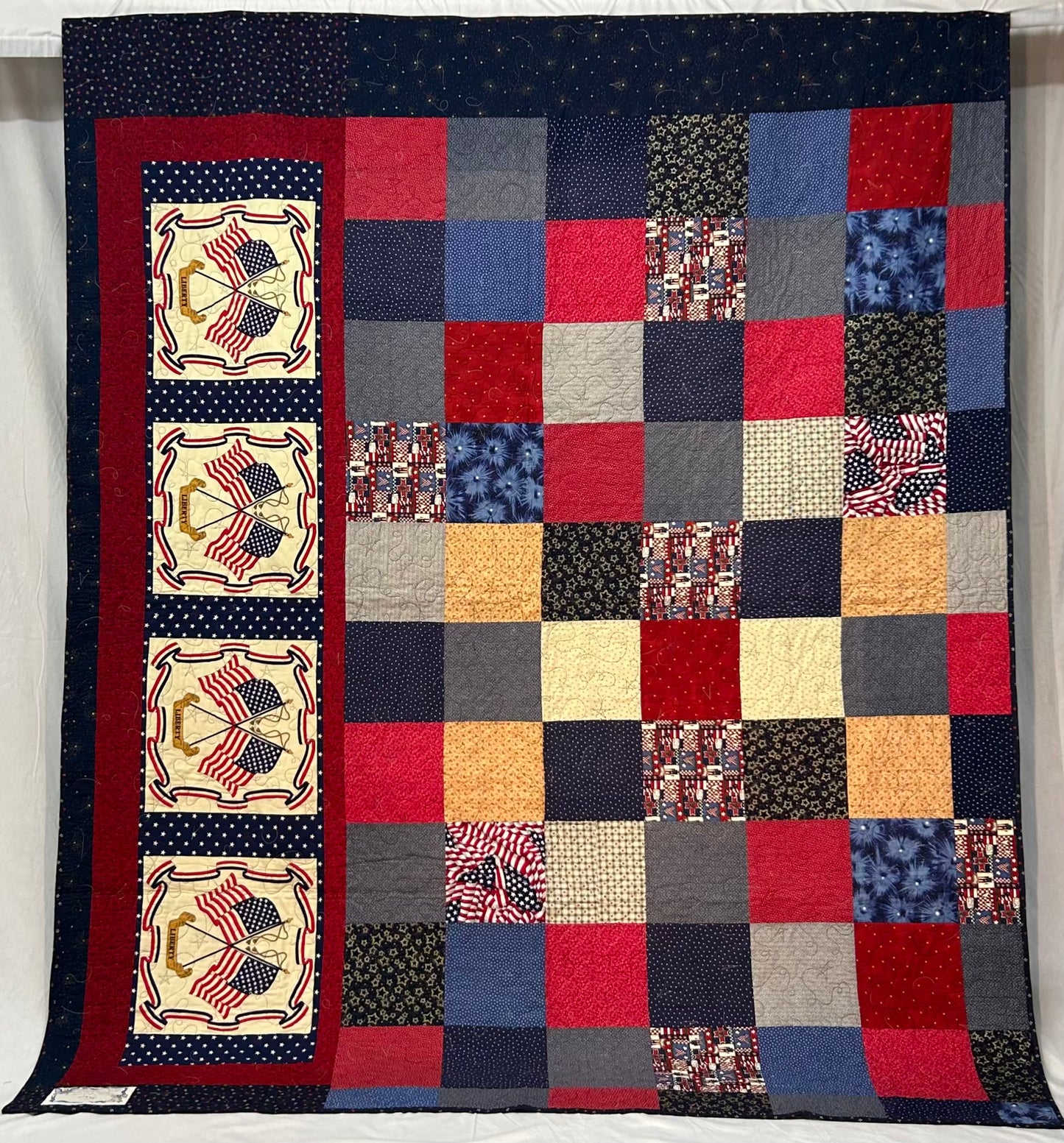 Patriotic Wonder Quilt (King)