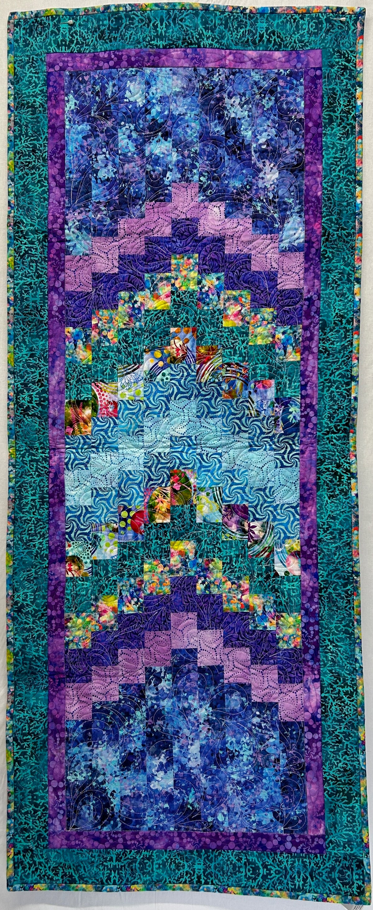 Bargello Table Runner