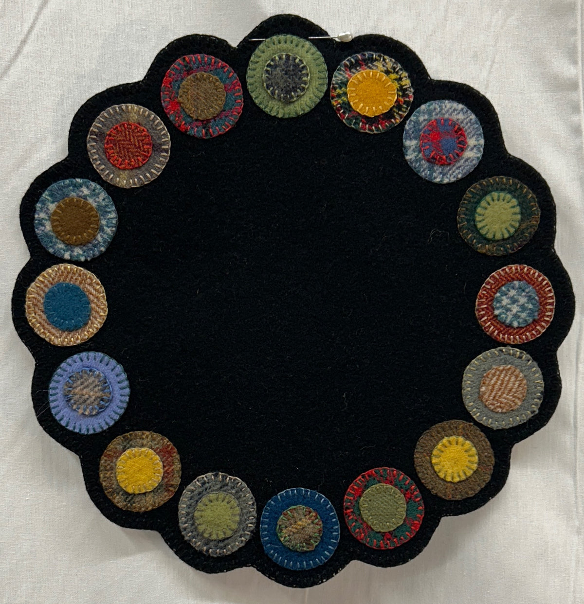 Circles Penny Rug