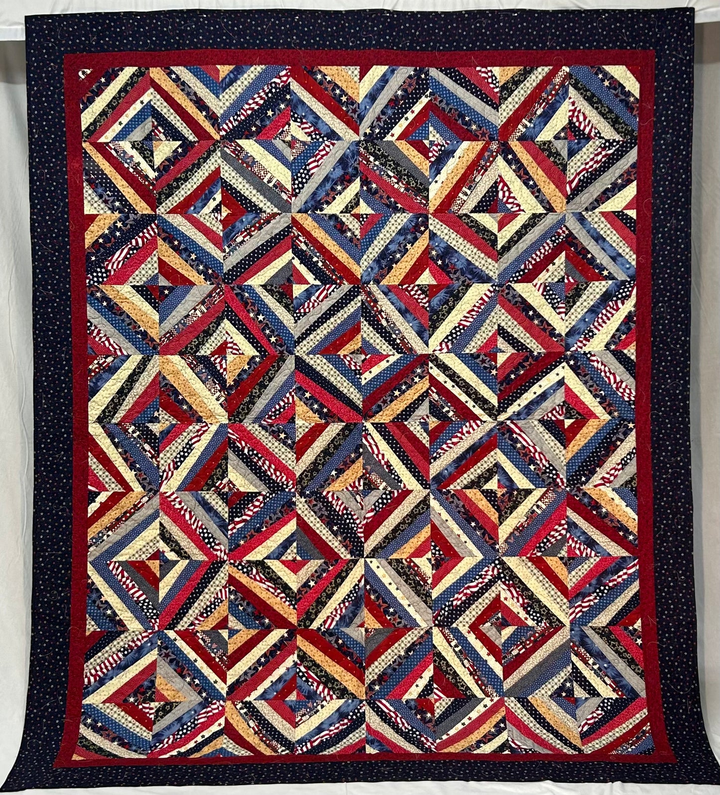 Patriotic Wonder Quilt (King)