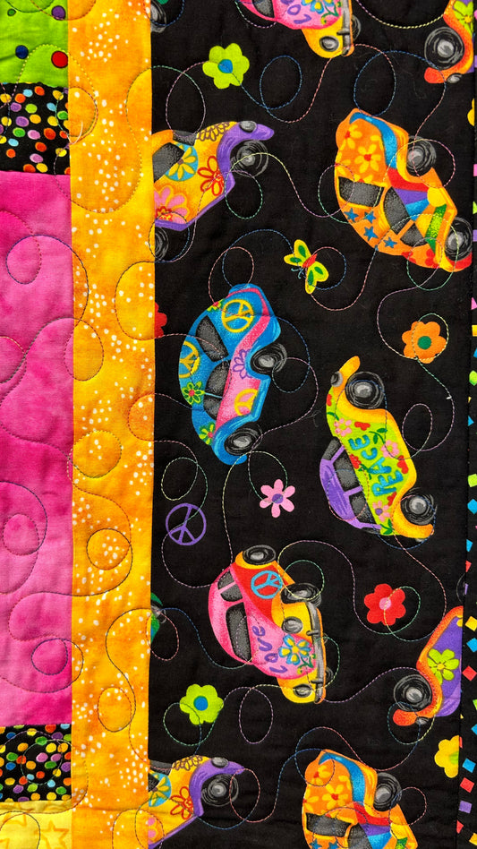 Volkswagon Bug Quilt (Baby)