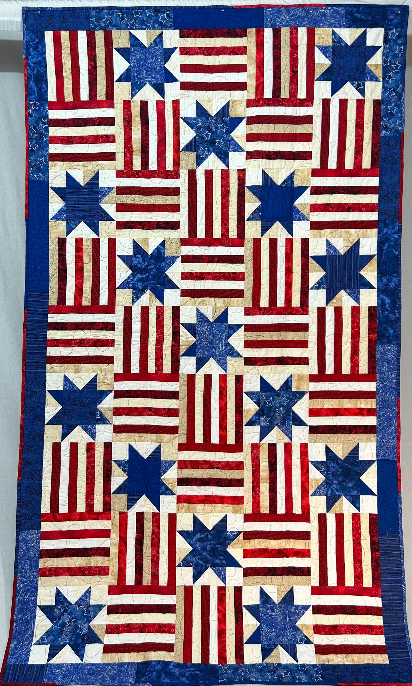Stars & Stripes Quilt (Full)