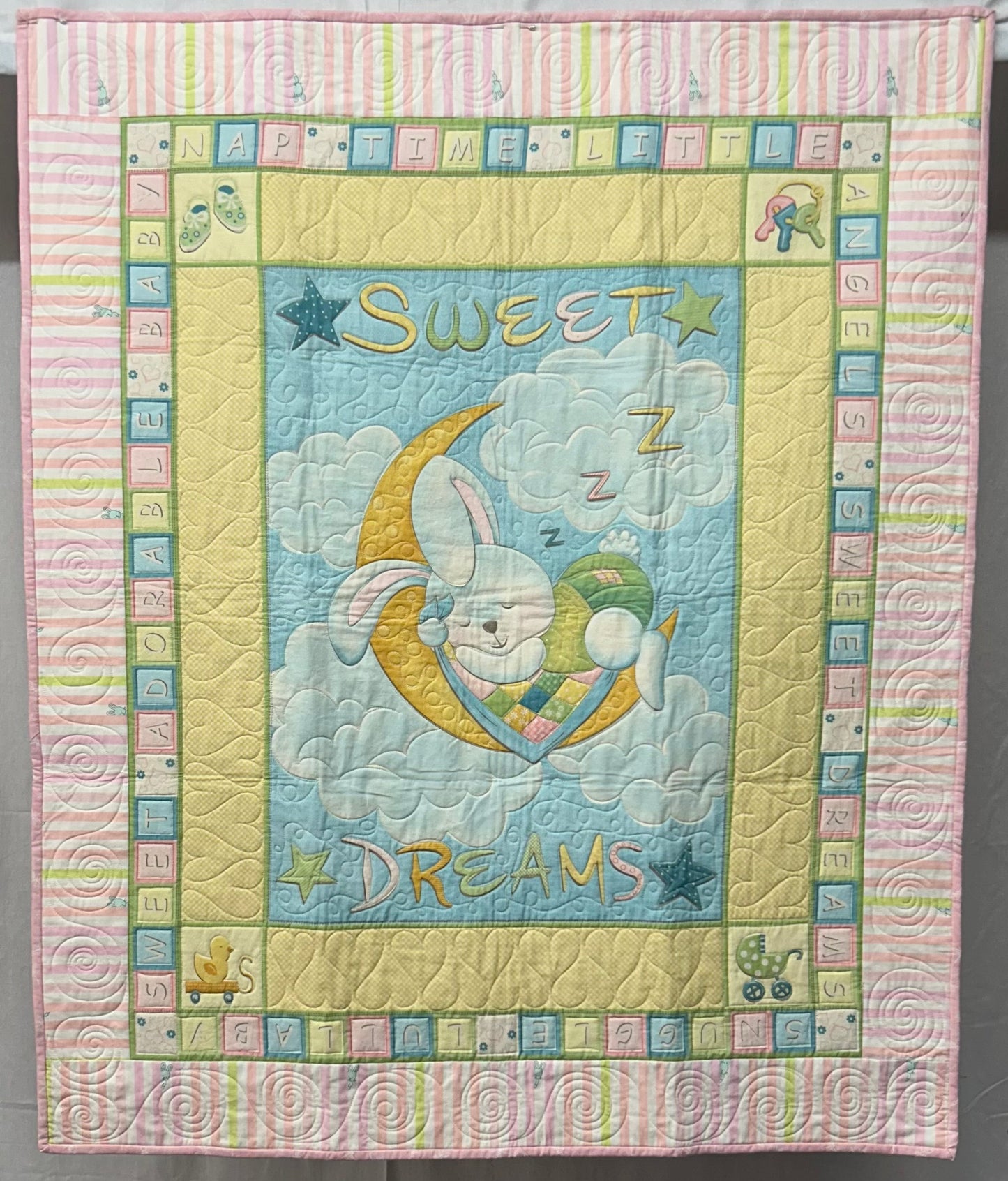 Sweet Dreams Bunny Quilt (Baby)