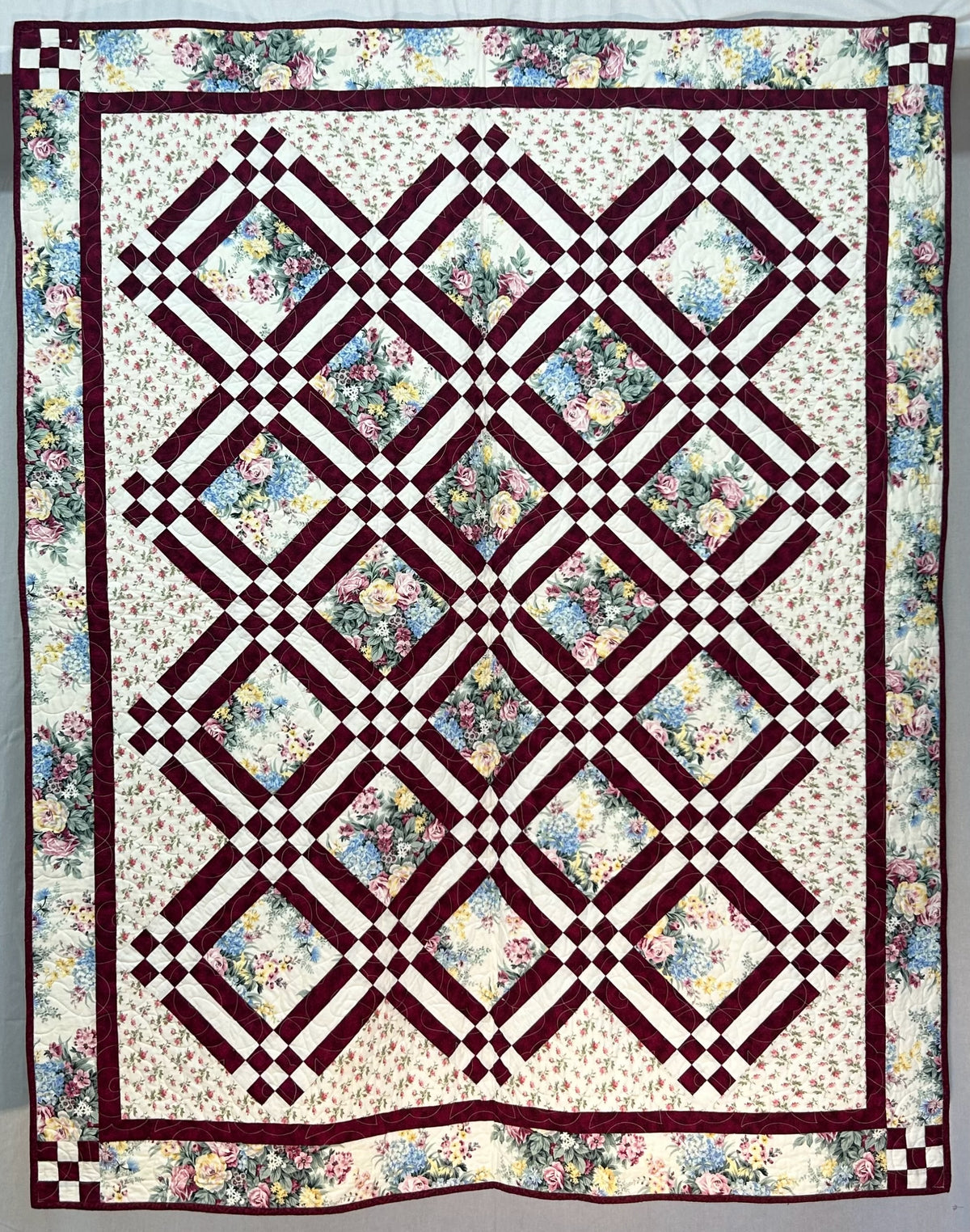 9-Patch Lattice Quilt (Full)