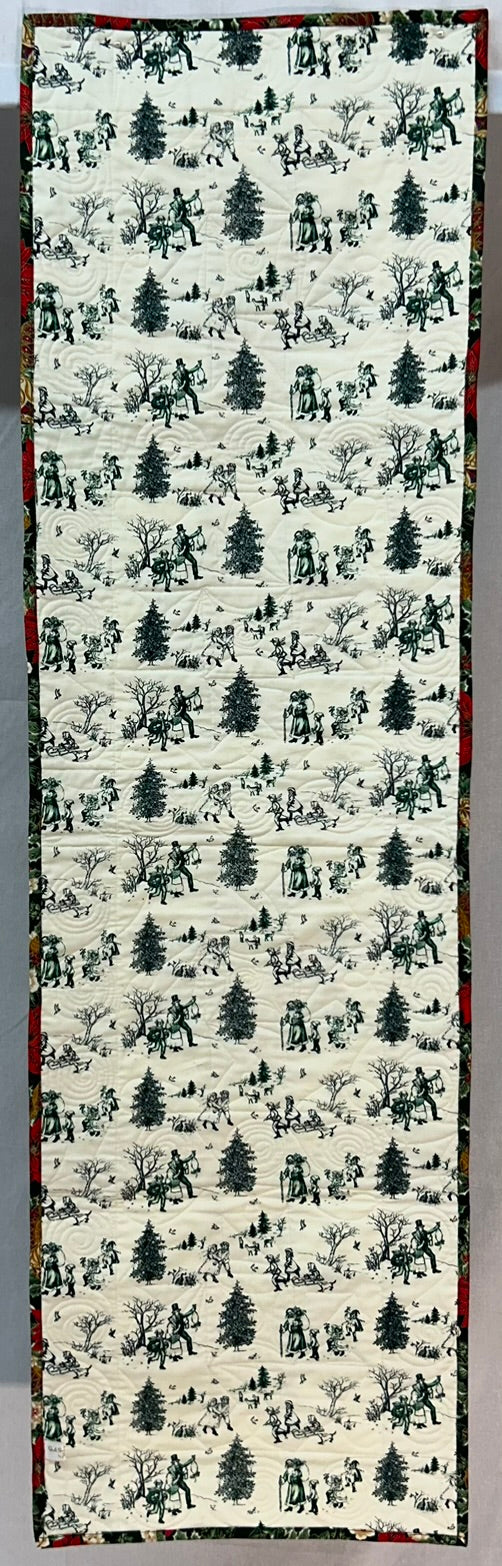 Poinsettia Table Runner