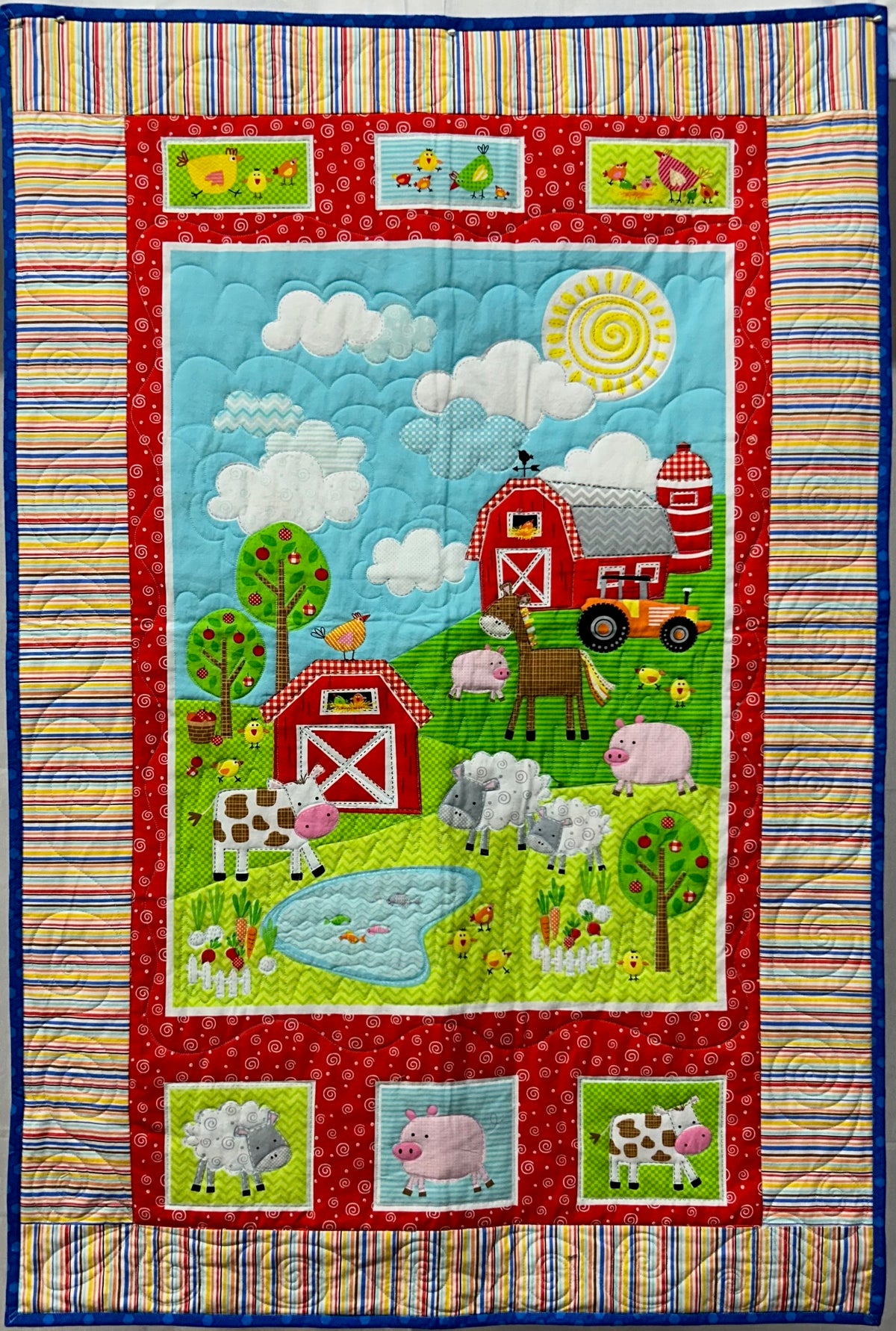 Animal Farm Quilt (Baby)