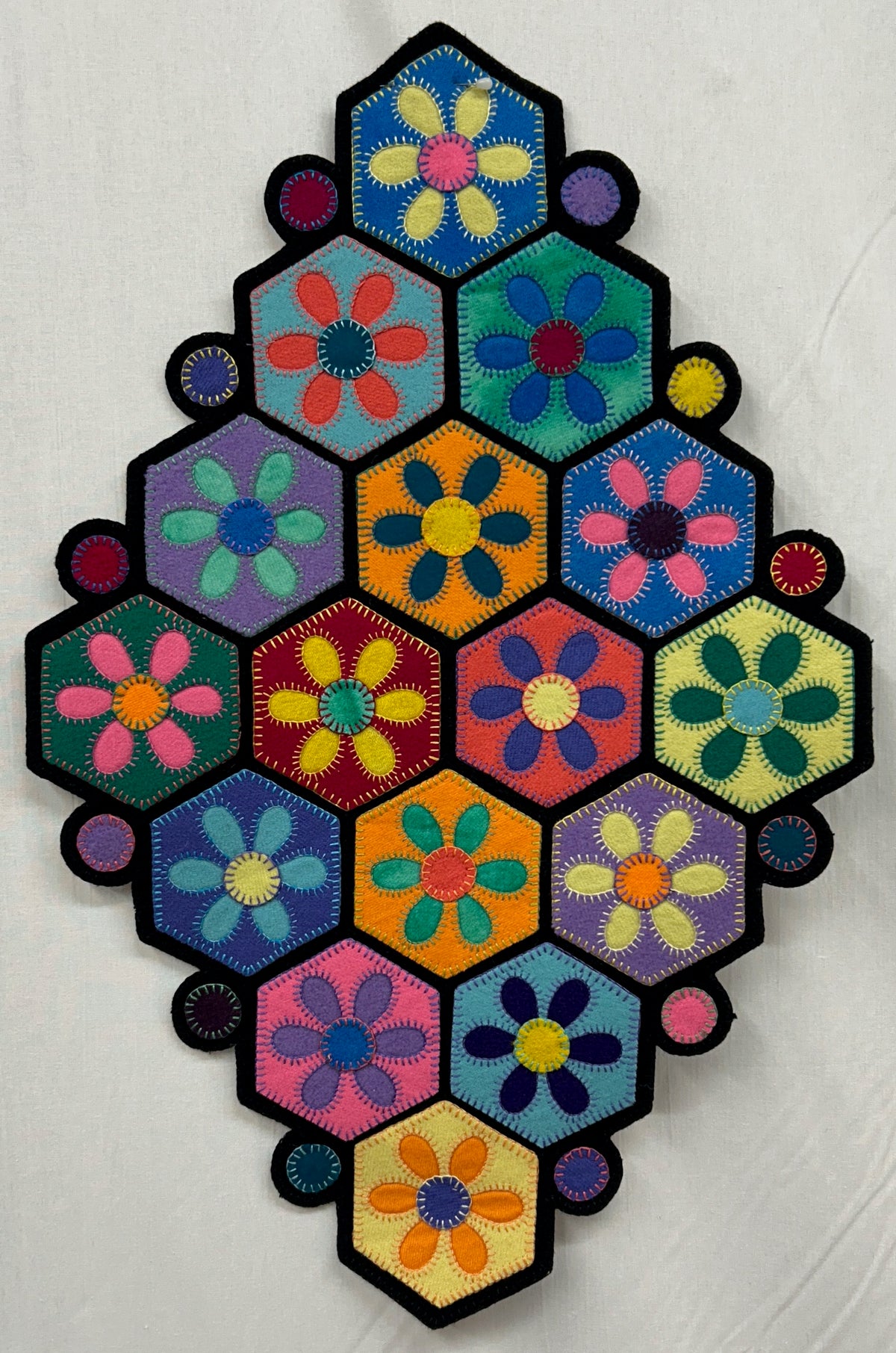 Hexi Penny Rug