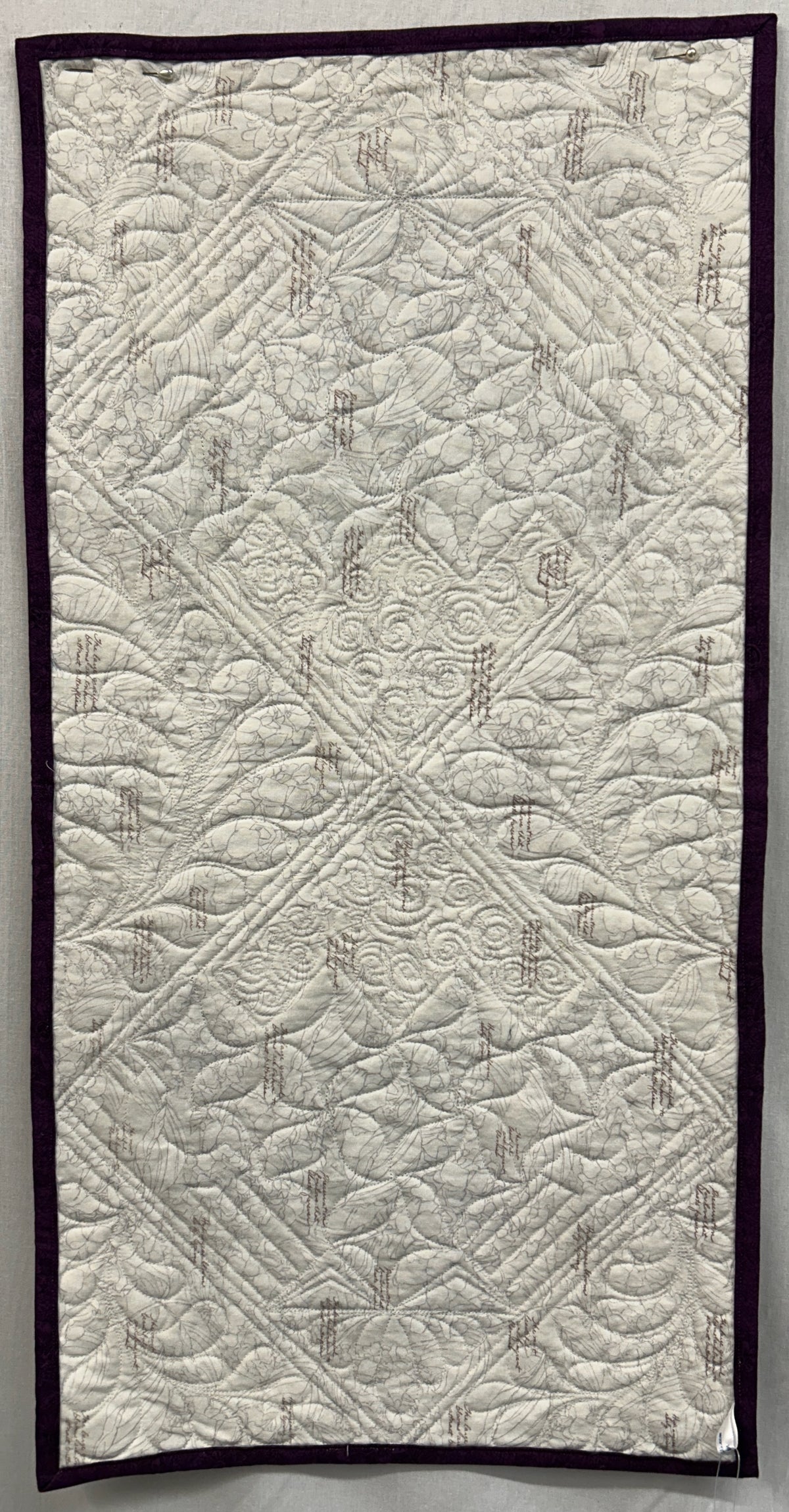 Purple Candy Dish Table Runner